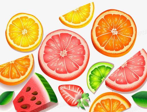 橘子吃瓜素材图片,趣味对比，揭秘橘子与西瓜的独特魅力